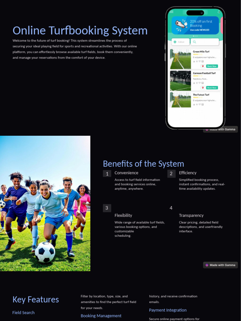 Real-Time Turf Booking Platform | PDF | Computing | Cyberspace