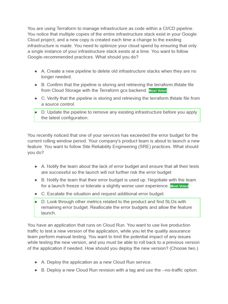 Optimize Google Cloud Infrastructure Management | PDF | Cloud Computing ...
