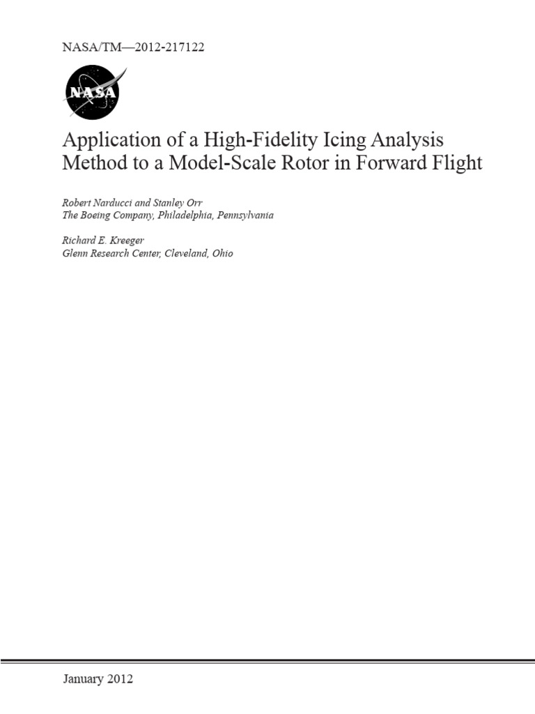 2012 Robert Narducci | PDF | Helicopter Rotor | Computational Fluid ...
