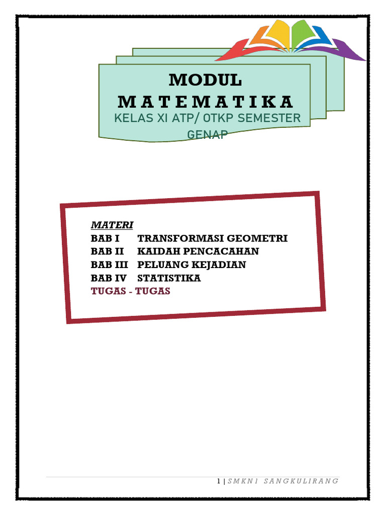 Modul Matematika Kelas Xi | PDF