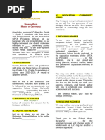 Emcee Script for Recognition Day 2025 | PDF