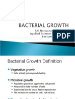 Lecture 8 - Bacterial Growth