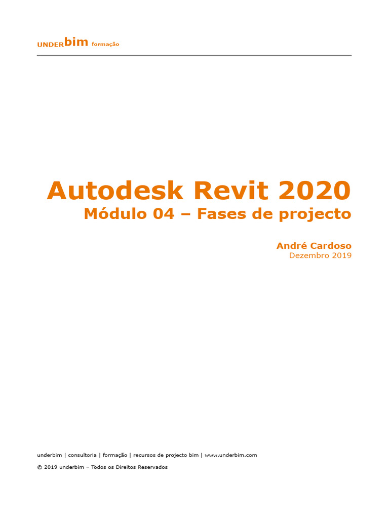 Fases de Projeto no Autodesk Revit 2020 | PDF | BIM
