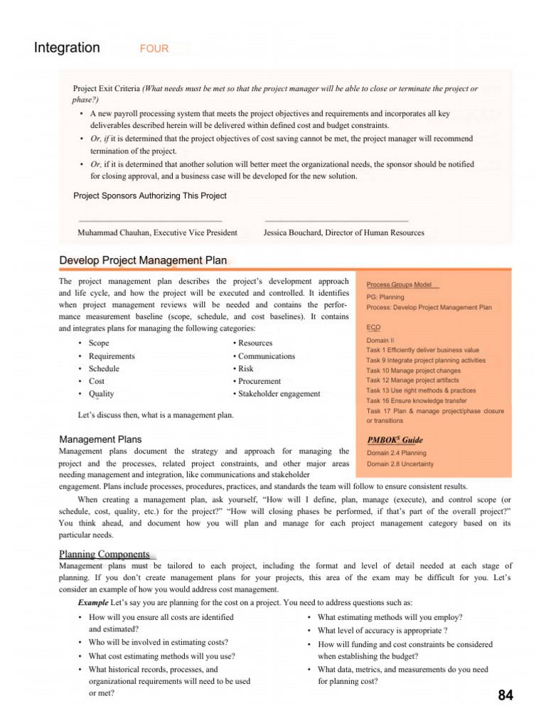 3-93-98-Develop PM Plan | PDF