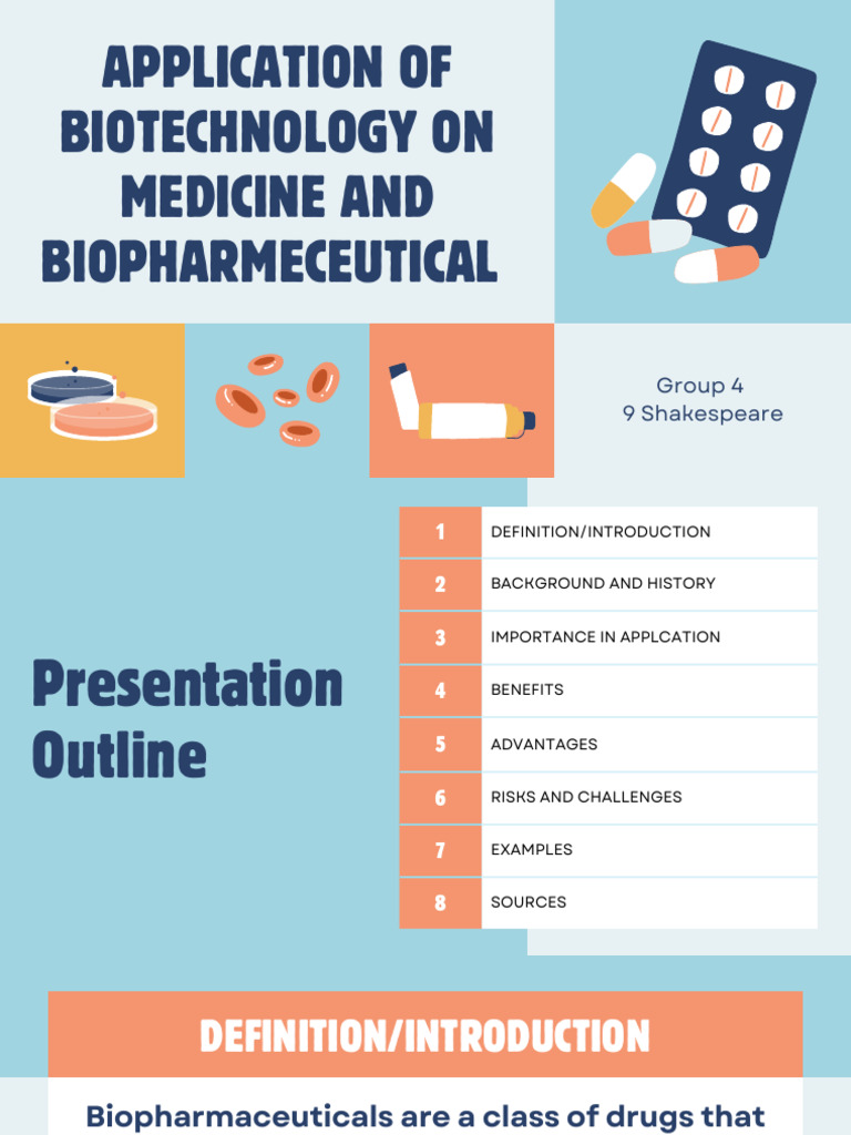 Biotech Innovations in Medicine | PDF | Biotechnology | Gene Therapy