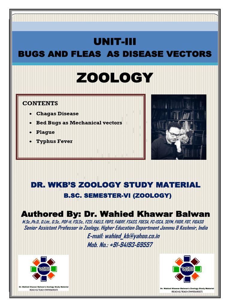 Bugs and Fleas as Disease Vectors | PDF | Plague (Disease) | Diseases ...