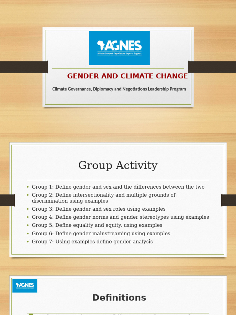 Gender Roles in Climate Change Adaptation | PDF | Gender | Gender Studies