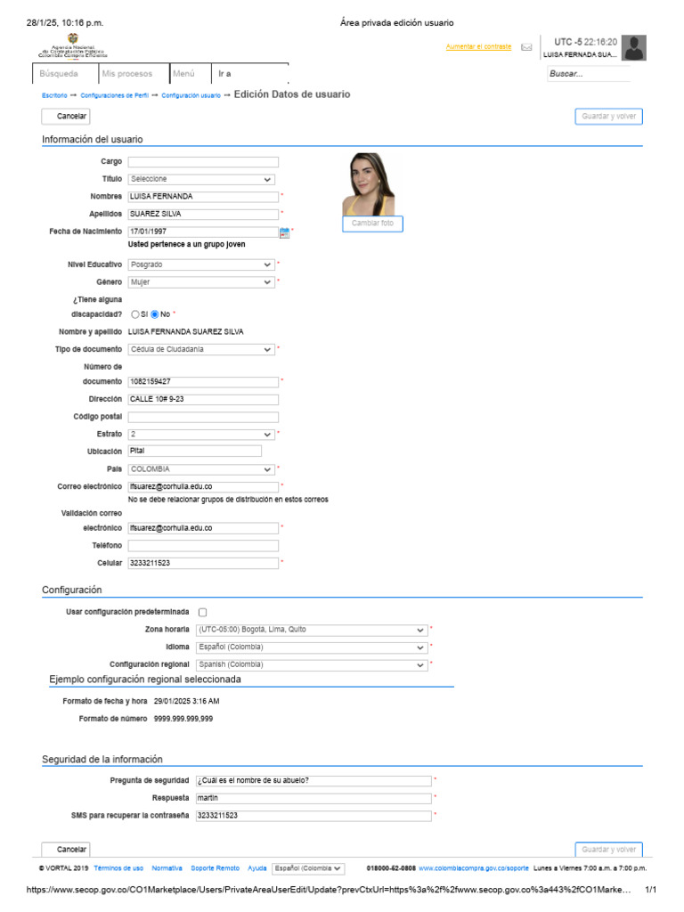 Registro Secop Ii | PDF | Informática