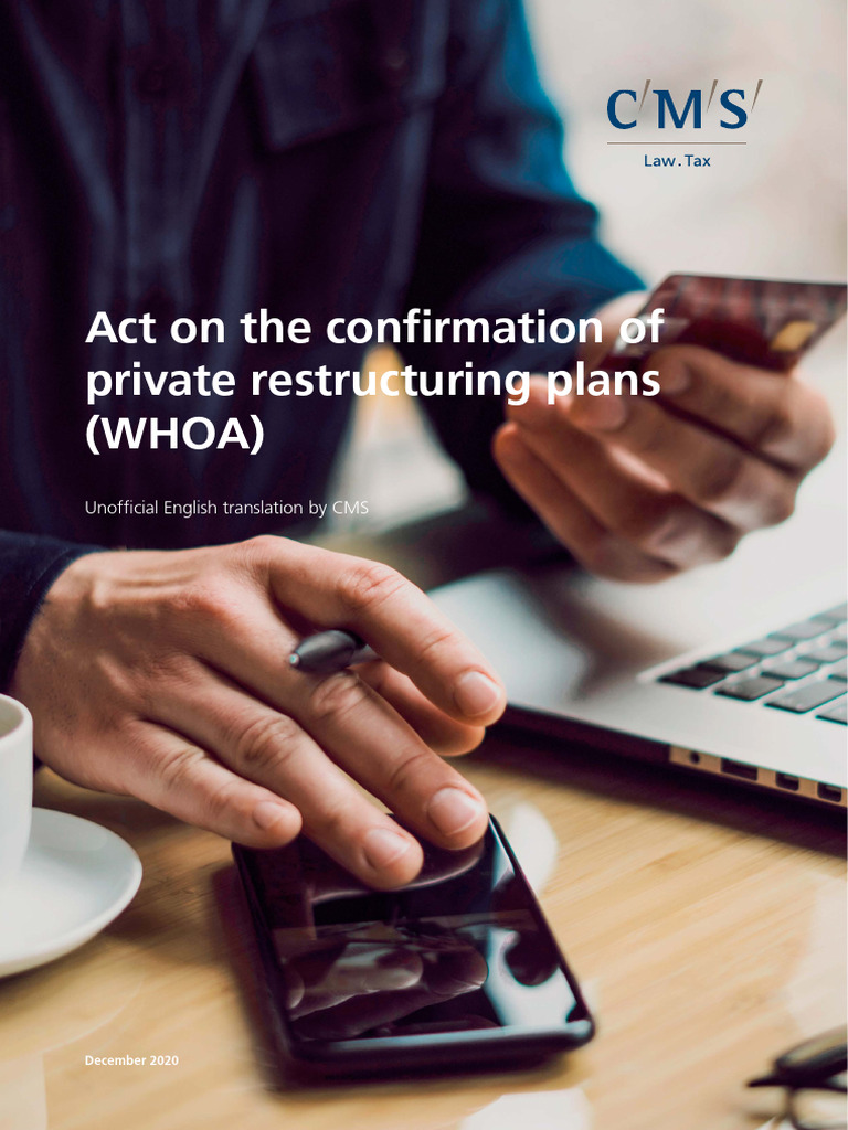 Dutch WHOA: Private Restructuring Act | PDF | Bankruptcy | Creditor