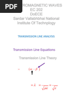 洋書 Modern Transmission Line Theory and Chapter 1 Transmission Line Theory PDF | PDF | Electric