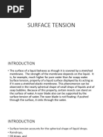 Water's Cohesion and Adhesion Explained | PDF | Surface Tension | Adhesion