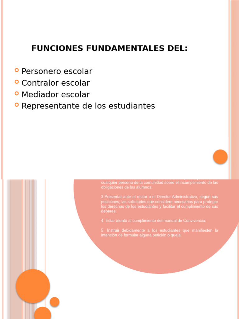 Funciones Clave en la Educación Escolar | PDF | Mediación | Gobierno