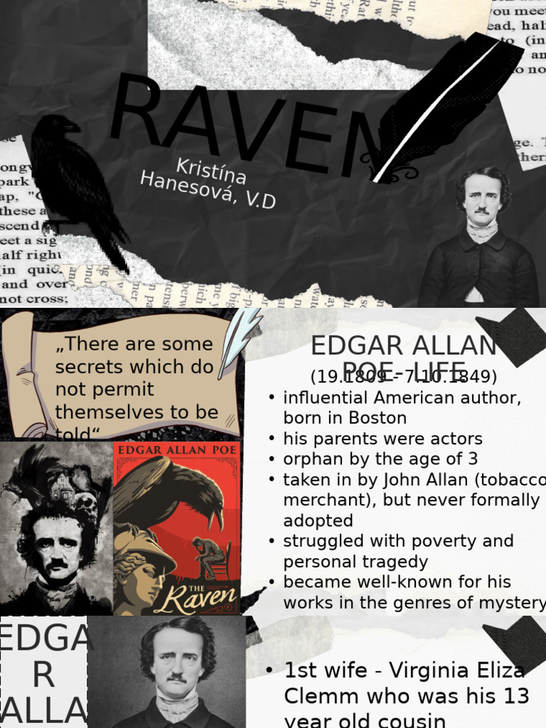 Raven, Edgar Allan Poe | PDF