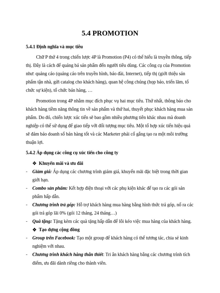 5.4 Promotion | PDF