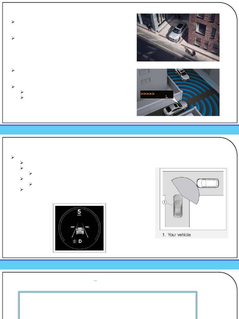 FRONT CROSS TRAFFIC ALERT FCTA visual data 7