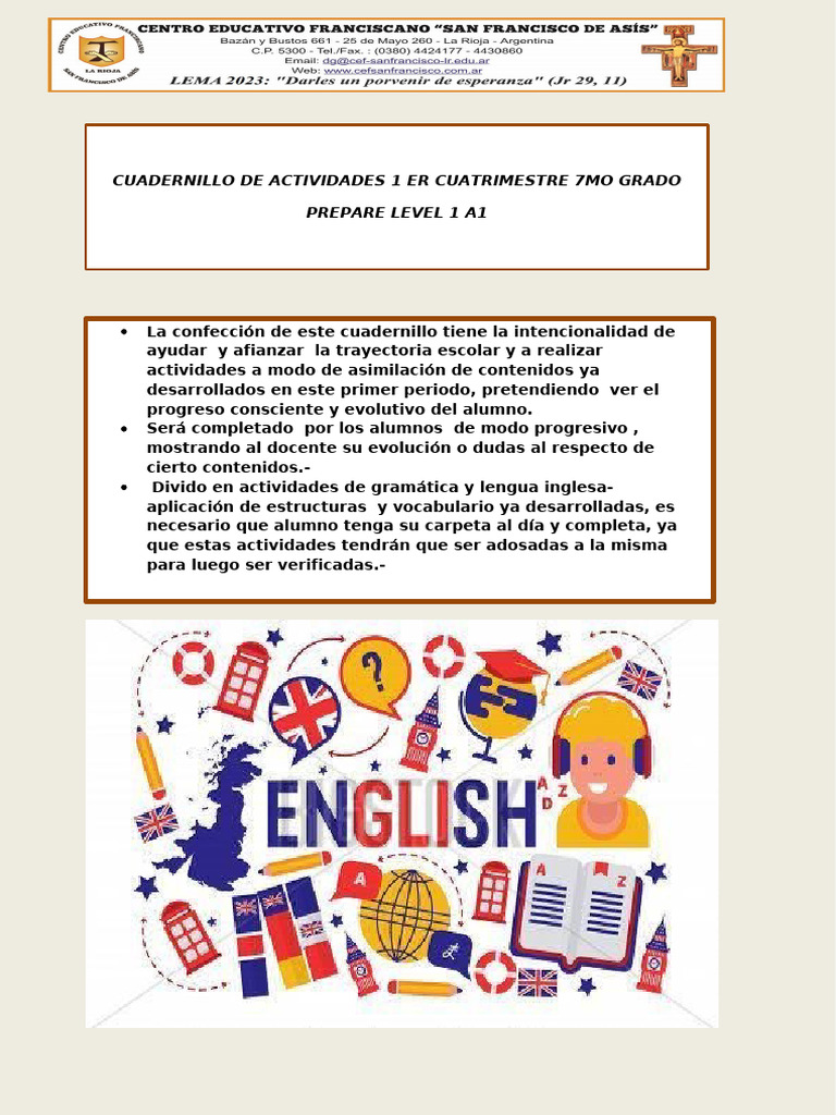 Cuadernillo Fortalecimiento 7mo Grado 2023 Pdf Lingüística