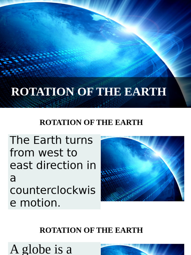 Understanding Earth's Rotation and Tides | PDF