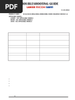 Ricoh RC Gate Error Code Guide | PDF | Software | Computer Engineering