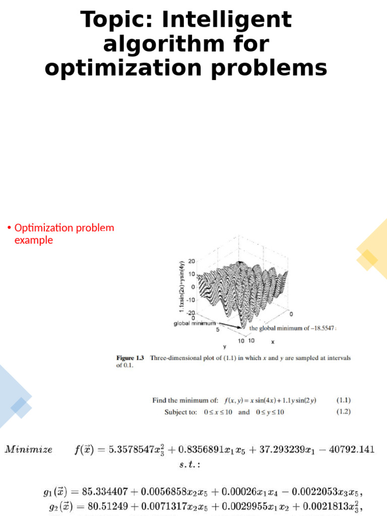 Intelligent Optimization Algorithm for Master (2) | PDF | Decision ...
