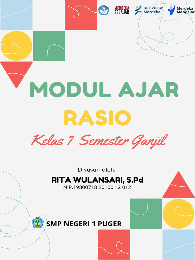Modul Ajar Rasio Kelas 7 SMP | PDF