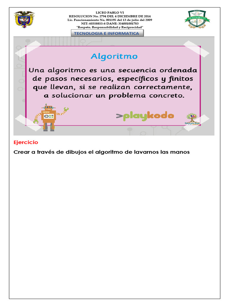 ALGORITMO | PDF