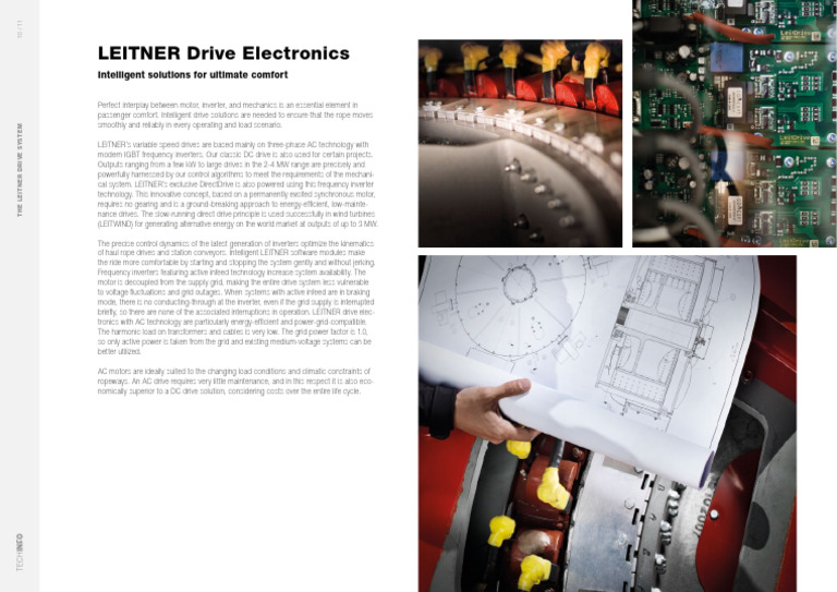LEITNER Drive System Overview | PDF | Power Inverter | Electrical Grid