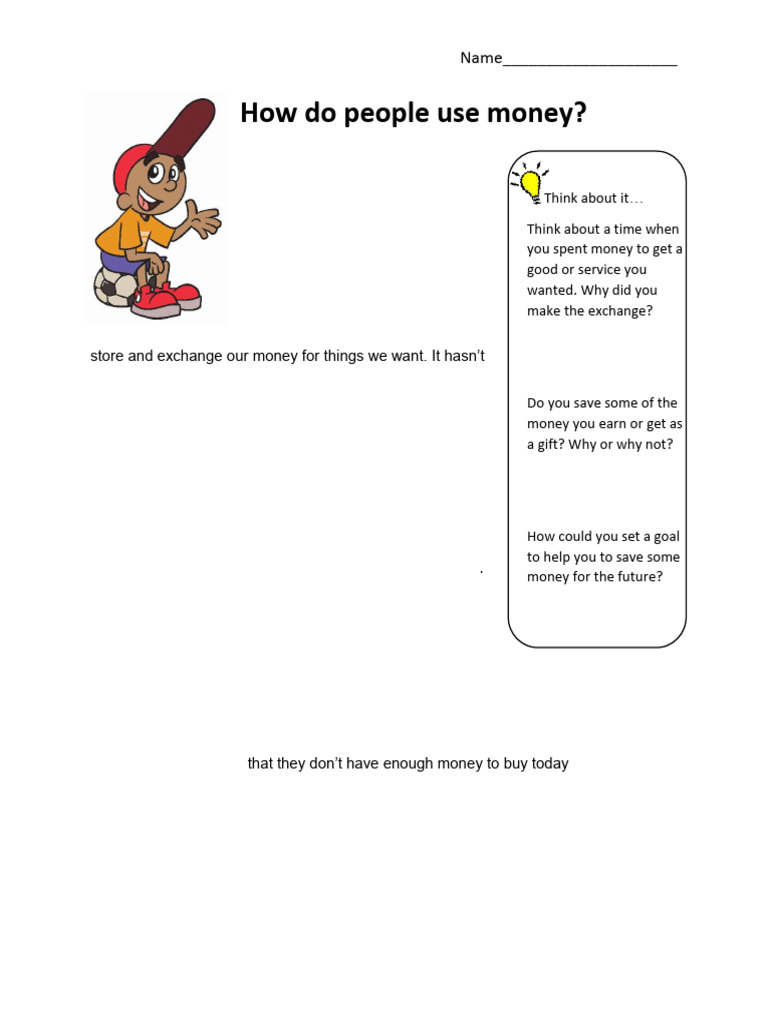 3.1.2 How People Use Money | PDF | Money