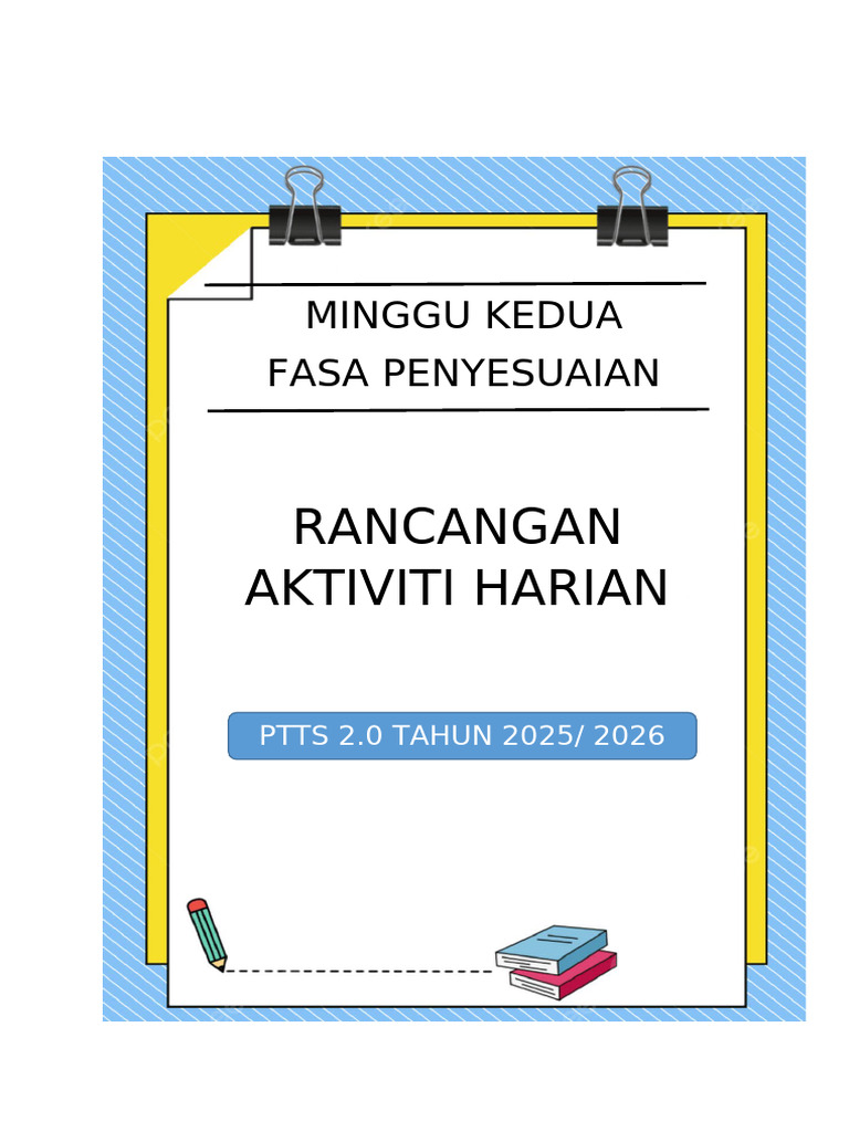 PROGRAM TRANSISI TAHUN SATU 2025 2026 Minggu 2 | PDF