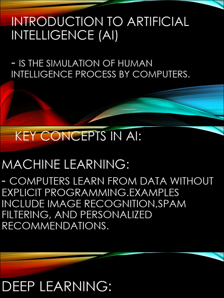 Overview of Artificial Intelligence Concepts | PDF