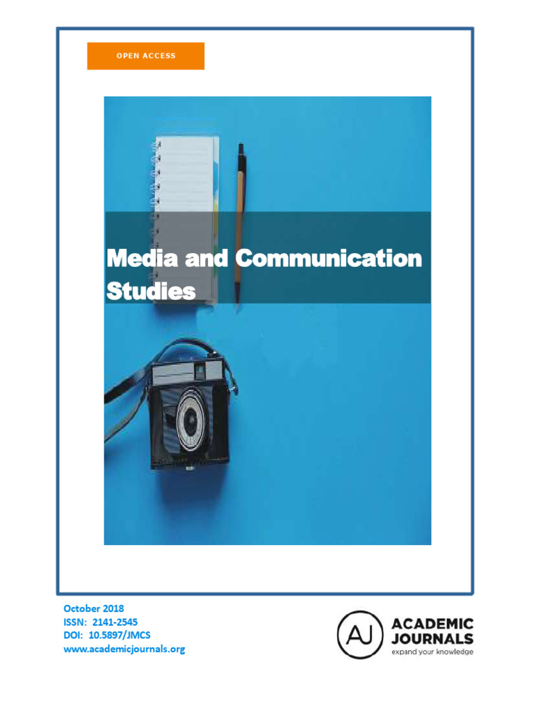 Journal1540202201 - JMCS October 2018 Ebook | PDF | Communication ...