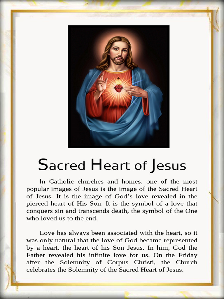 Understanding the Sacred Heart of Jesus | PDF