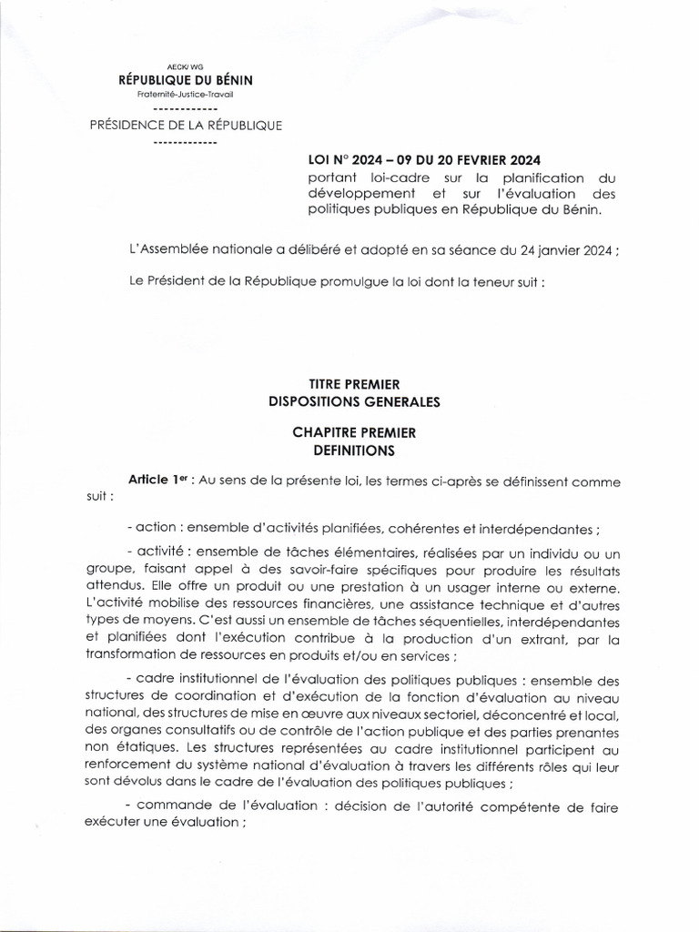 Loi Cadre Pdf 