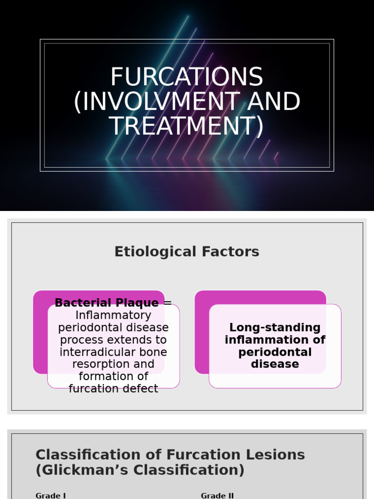 Glickman Classification of Furcation | PDF | Periodontology | Medical ...