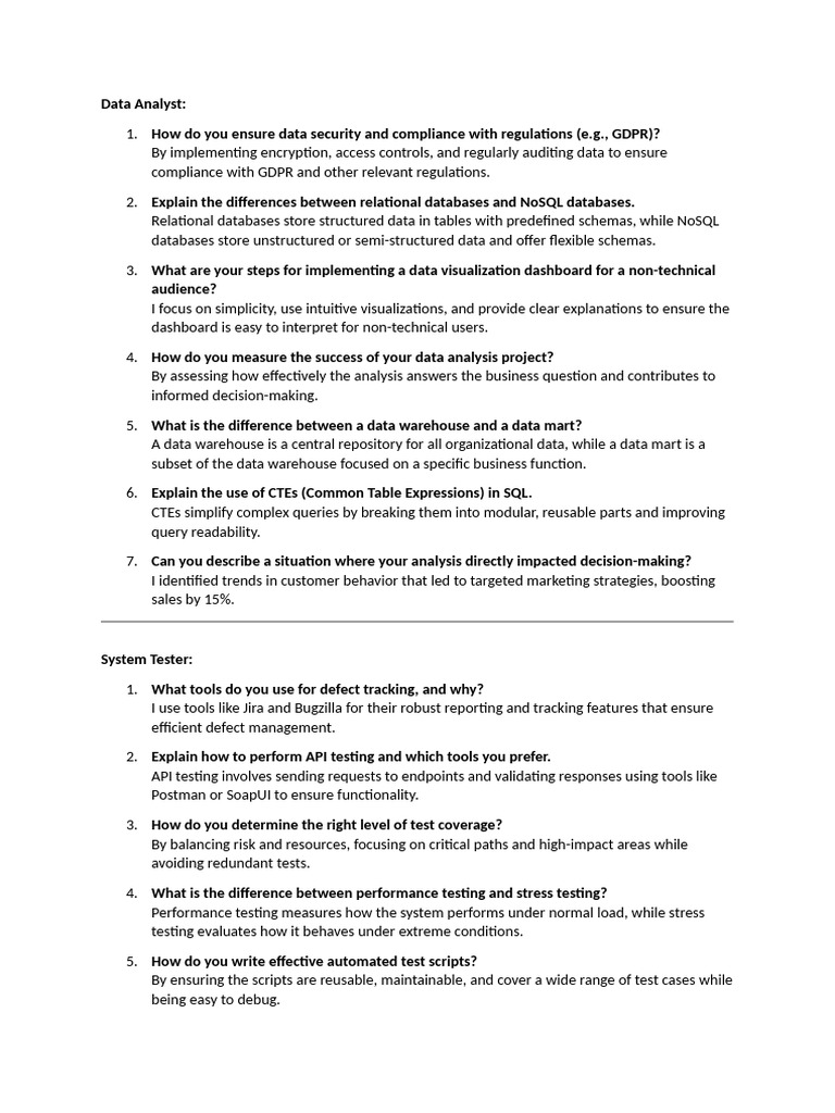 Additional Questions With Answers | PDF | Databases | No Sql