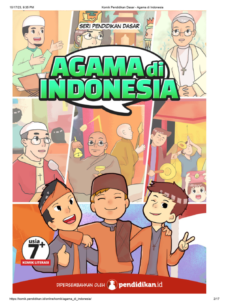 Komik Pendidikan Agama Indonesia | PDF