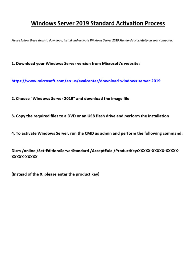 Windows Server 2019 Standard 1715239999 | PDF