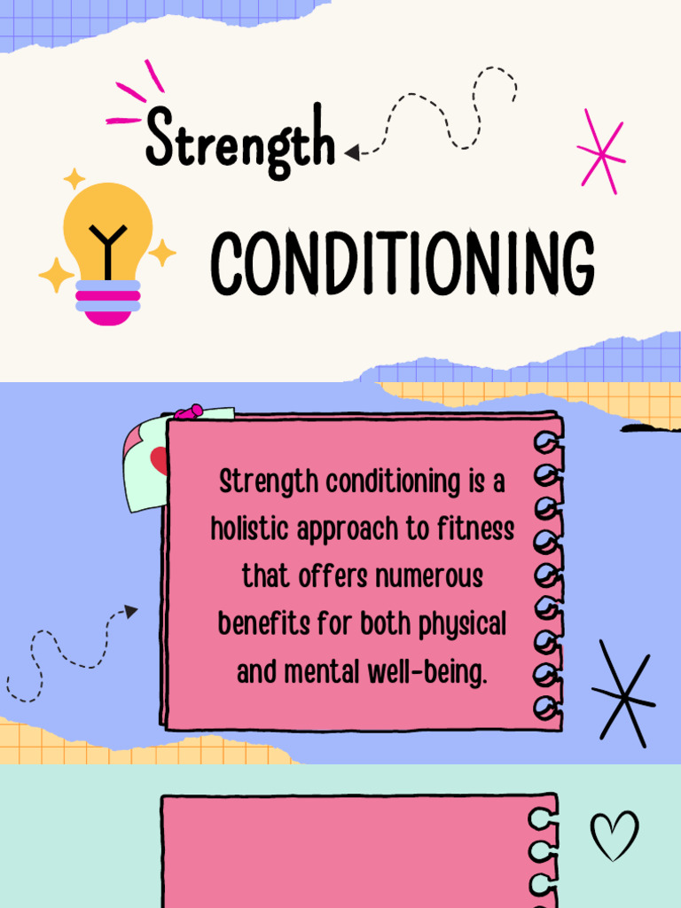 Strength Conditioning Benefits | PDF