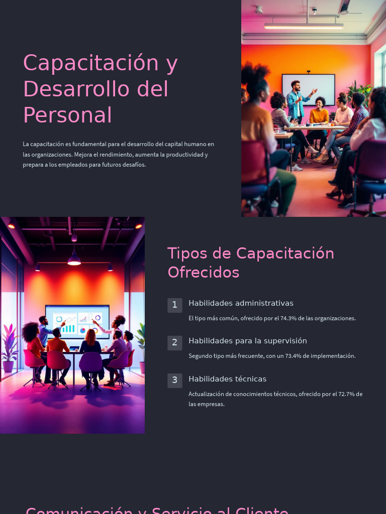 Capacitación y Desarrollo del Personal | PDF | Calidad (comercial ...