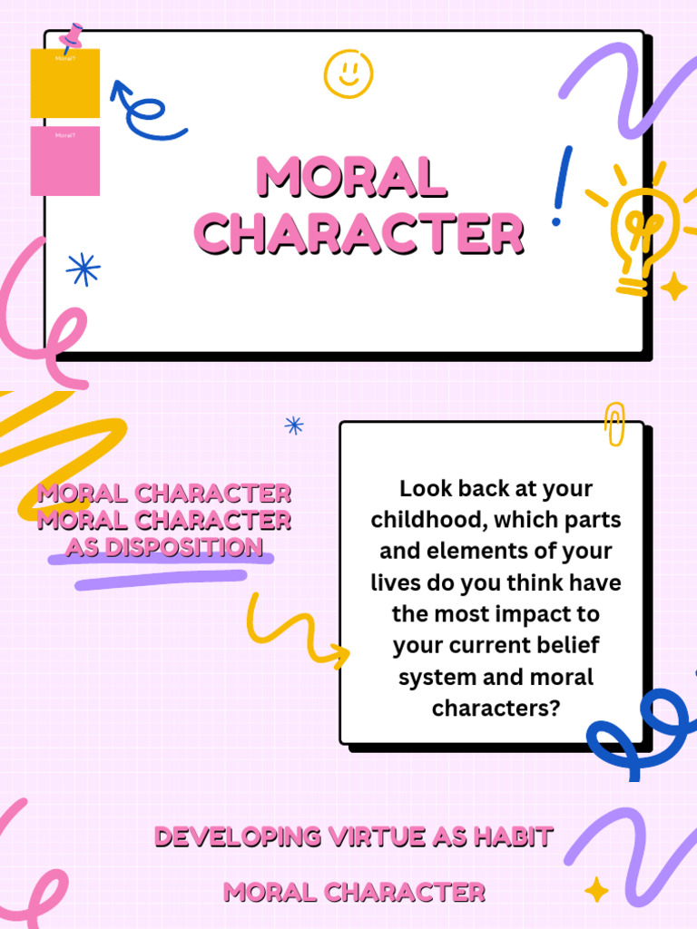 Exploring Moral Character Development | PDF