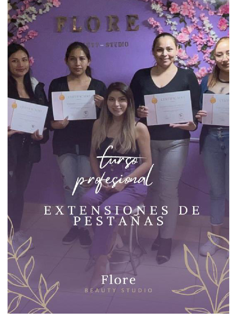 Curso Profesional de Extensiones de Pestañas | PDF