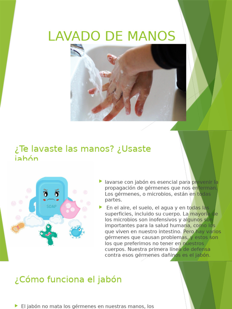 Importancia del Lavado de Manos | PDF | Lavado de manos | Infección