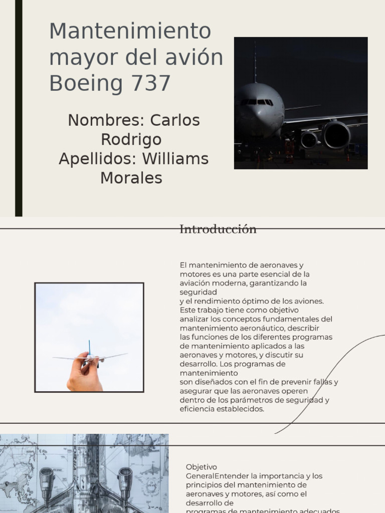 Mantenimiento del Boeing 737 | PDF