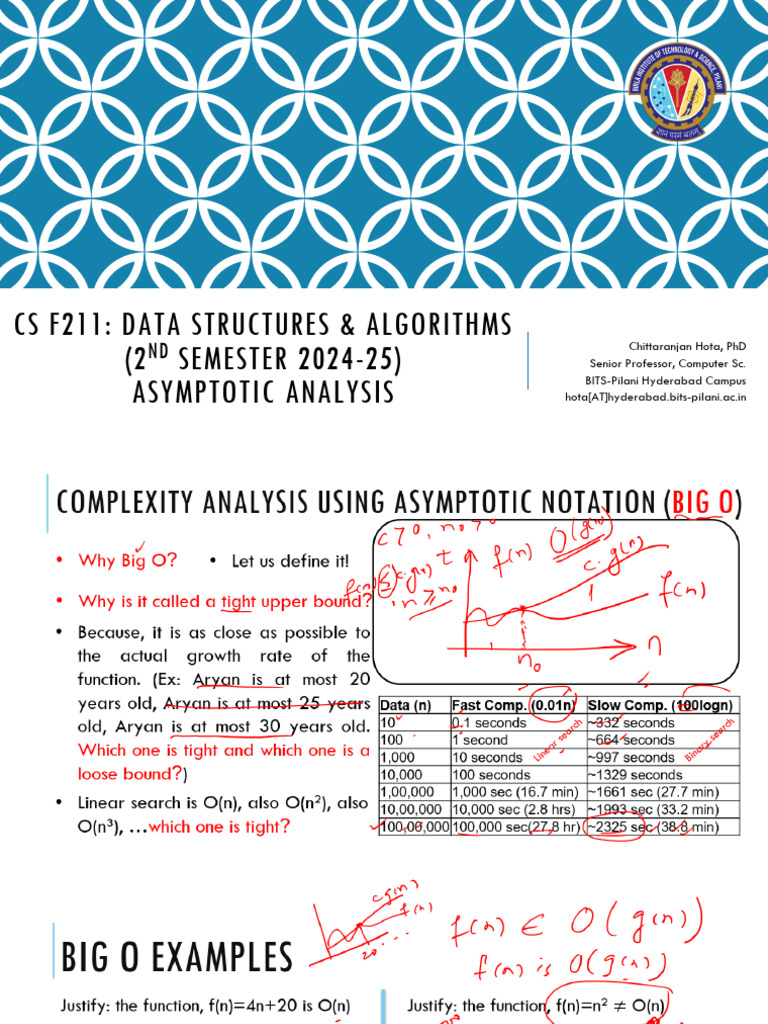 Data Structures & Algorithms Course Guide | PDF