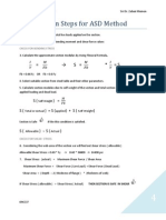 4.design Steps For ASD - STEEL STRUCTURES