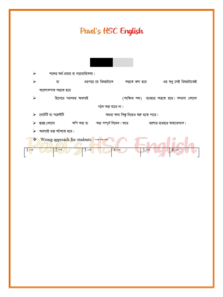 HSC 2026 English Flow Chart Guide | PDF | Adolescence | Dream