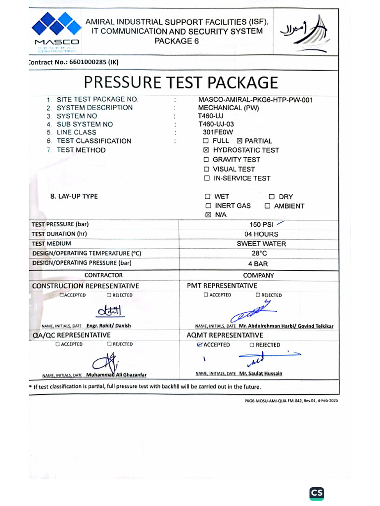 Test Pak | PDF