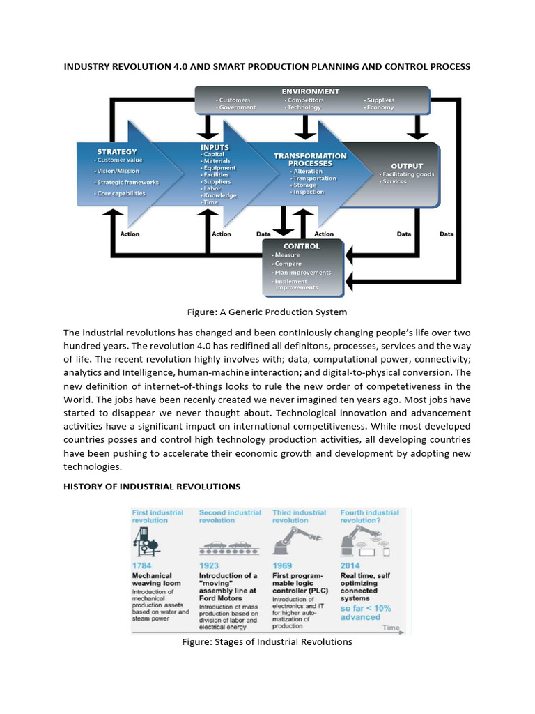 Doc3-2 - Industry Revolution 4.0, 5.0 and 6.0 | PDF | Computing | Economies