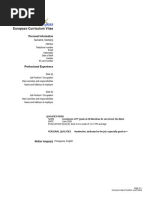 Europass CV Template Guide | PDF