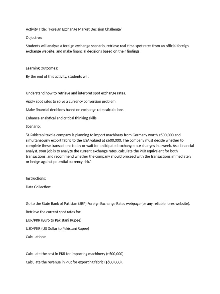 Activity FX CFdocx | PDF