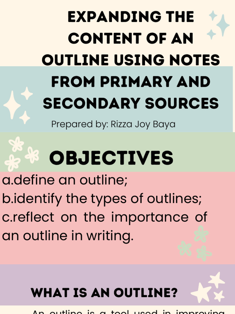 How to Create Effective Outlines | PDF